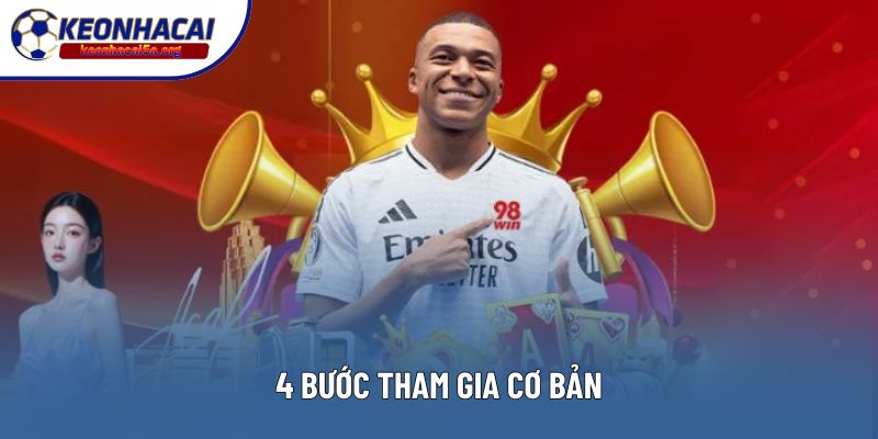 4 bước tham gia cơ bản